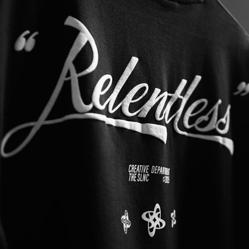 RELENTLESS TEE – CORE BLACK